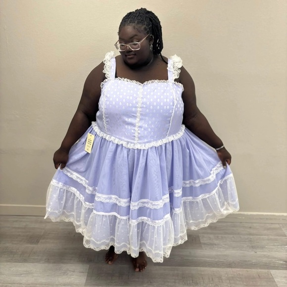 JessaKae Lavender Dress - New! - Size 30 - Picture 3 of 7